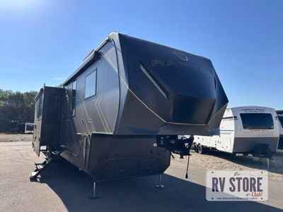 2027 Keystone RV Raptor 433 Toy Hauler Fifth Wheel Front Bedroom|Loft|Outdoor Entertainment|Two Entry/Exit Doors|Two Full Baths