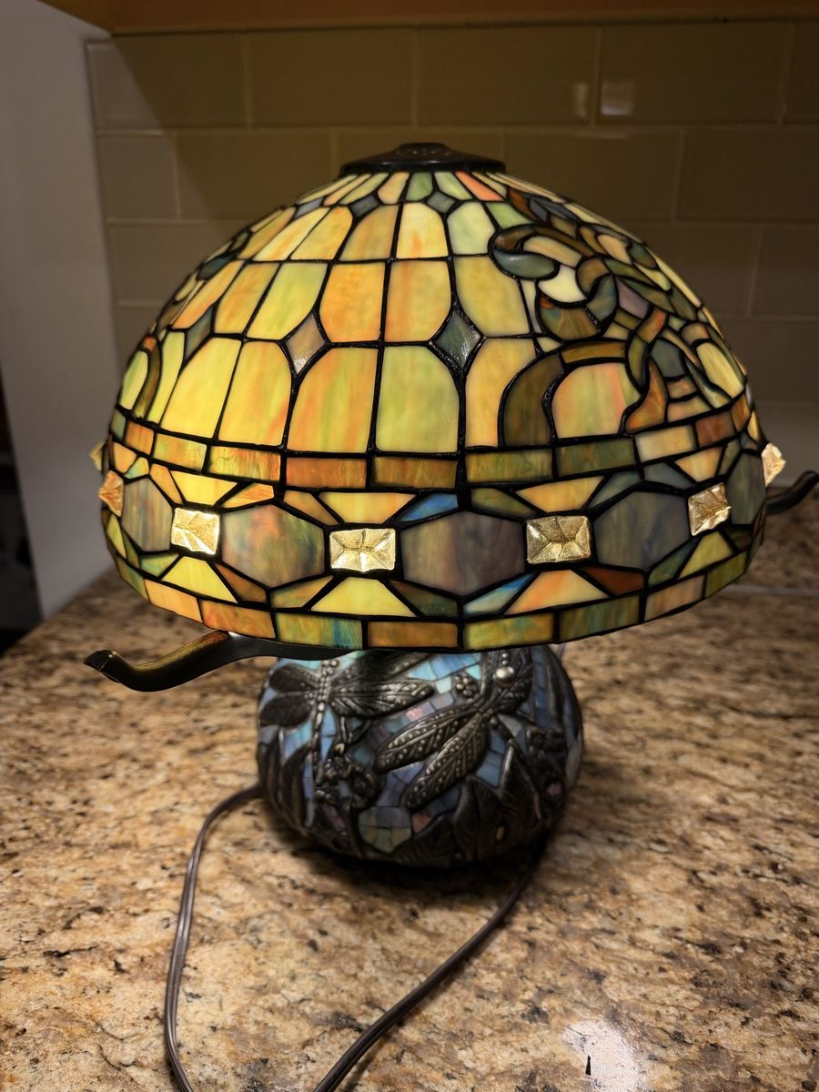 Tiffany style lamp