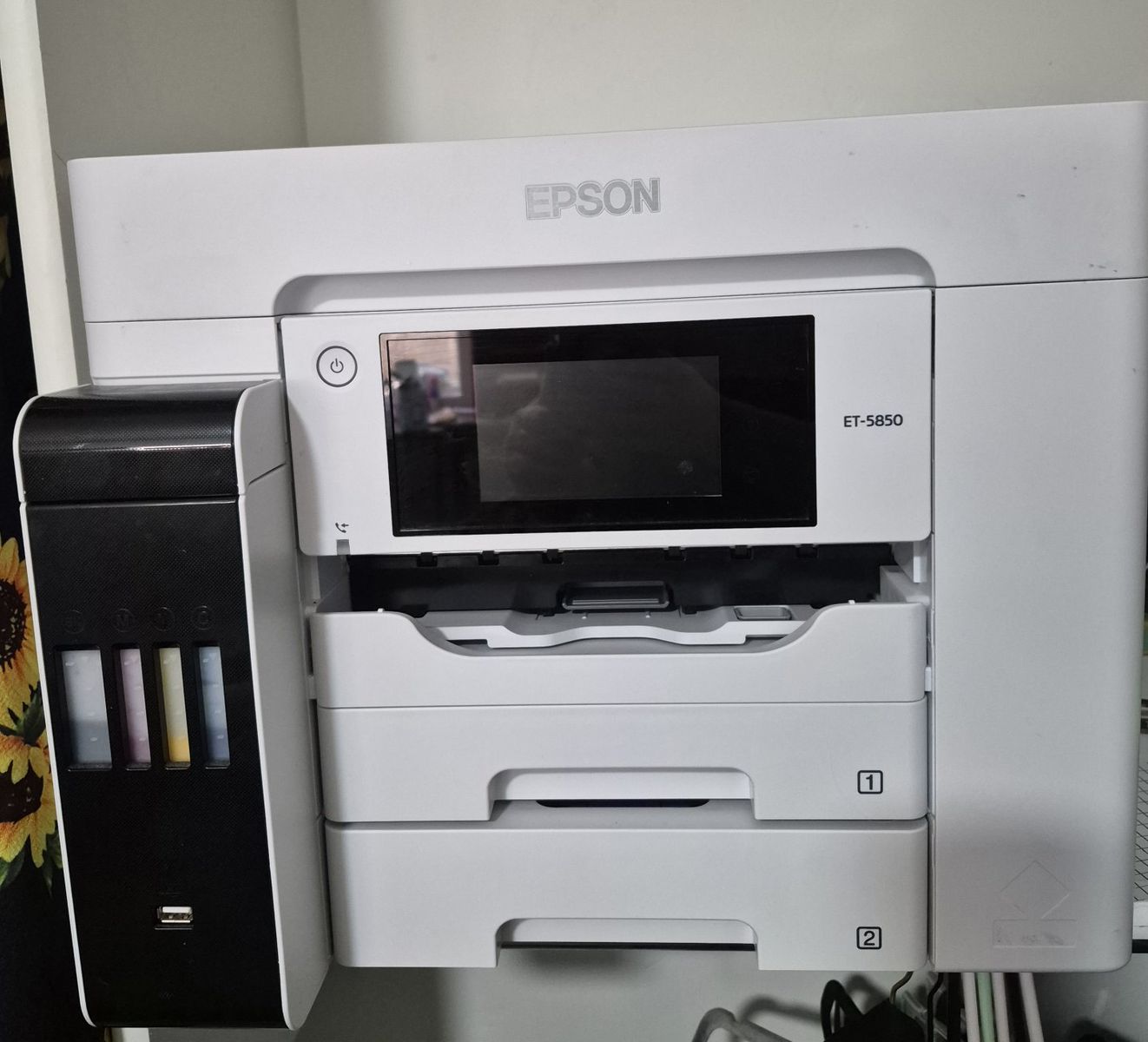 Epson EcoTank Pro ET-5850 All-In-One Inkjet Printer with 542 Ink