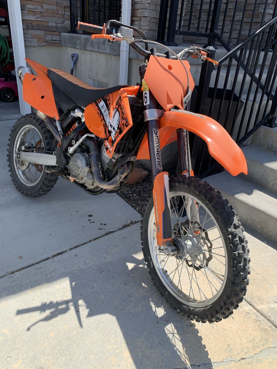 2005 KTM SX450f Dirt Bike - Orange & Black