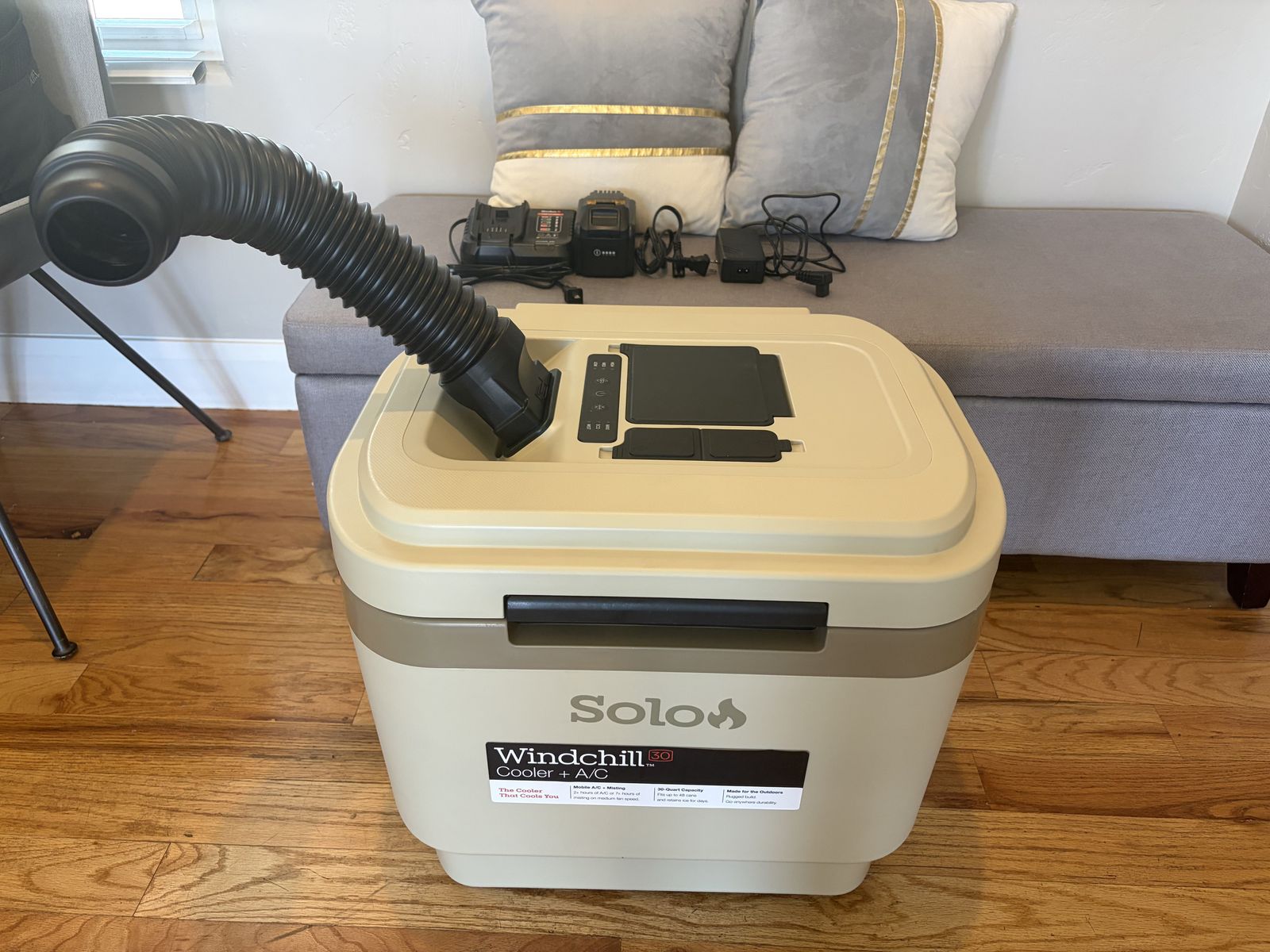 Solo Stove Windchill Cooler + Mobile A/C