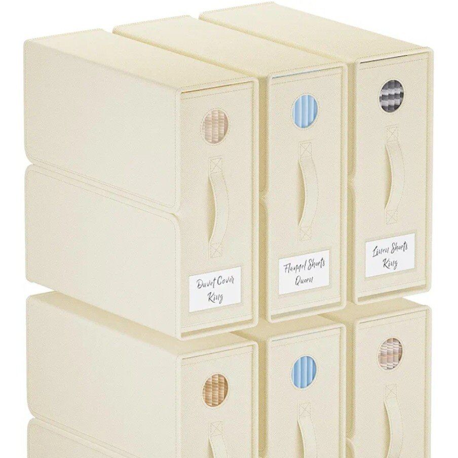 6-Pack Bed Sheet Organizers