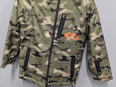 Thirty Two Youth Grasser Insulated Jacket - Camo Small