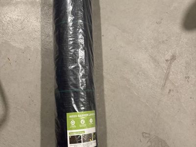 Weed barrier 6ft wide, in package