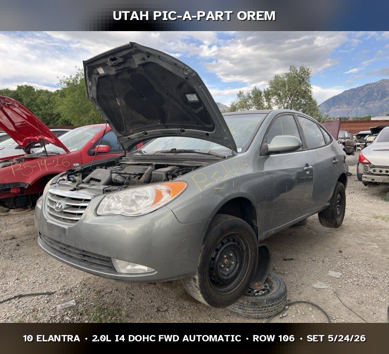2010 Hyundai Elantra Parts - UTPAP Orem