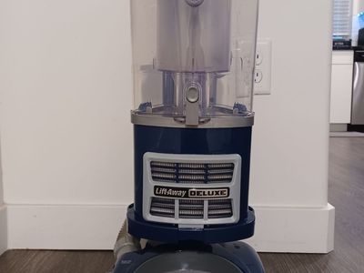 Shark Navigator Lift-Away Deluxe Upright Vacuum Cleaner - Blue, Bagless, Corded