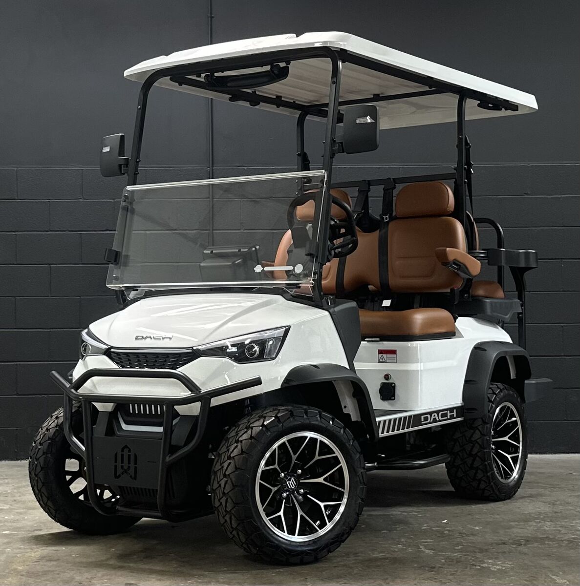 New Lithium Powered Falcon 2+2 Golf Cart w/SOLAR and Onboard Charger