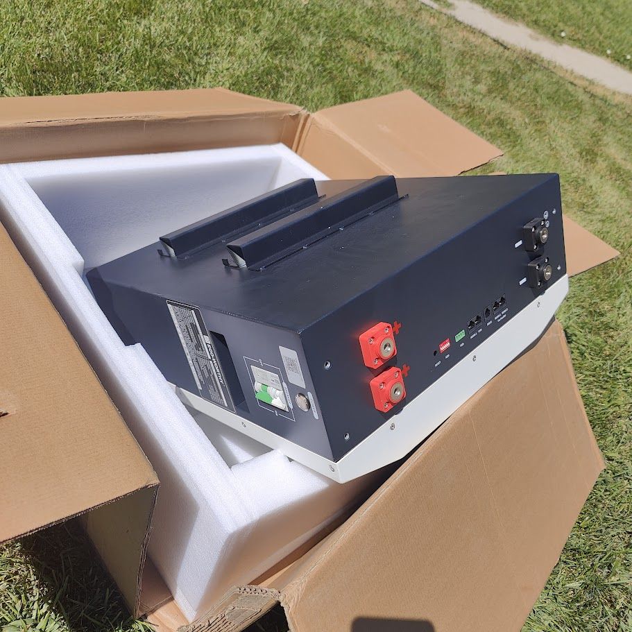Eco-Worthy 48V 100AH Wall-Mount Lithium Battery LiFePO4