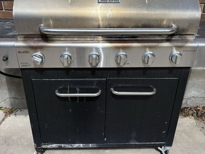 Char-Broil Advantage 6 Burner Gas Grill - Stainless Steel & Black