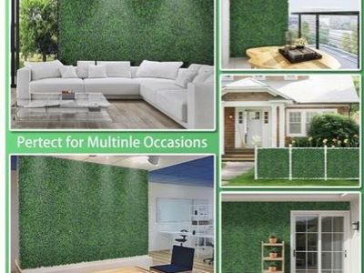 New Artificial Boxwood Roll Privacy Fence 40x120