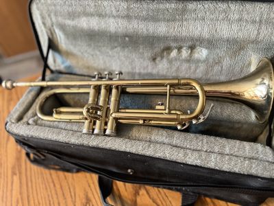 Used Trumpet with Case - School Band Instrument