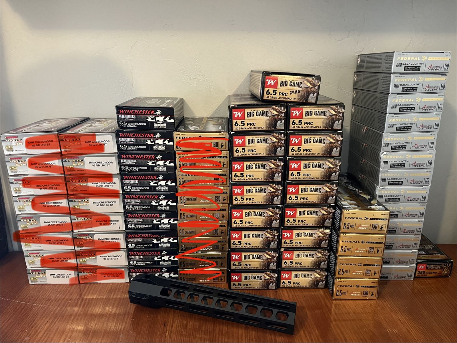 Brand New 6.5 Creedmoor 6.5 PRC and 7mm Backcountry BC Ammo