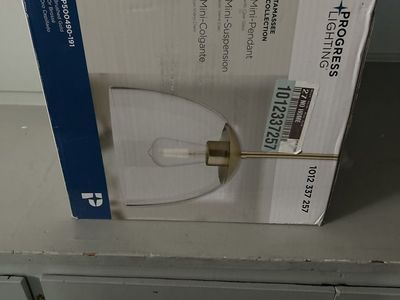 Free Home Depot Pendant Light