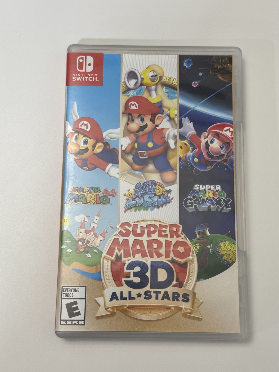 Nintendo Switch Game / Super Mario 3D All Stars / Good Condition