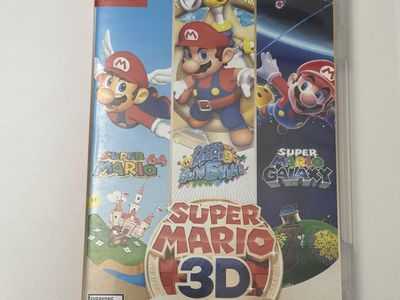 Nintendo Switch Game / Super Mario 3D All Stars / Good Condition