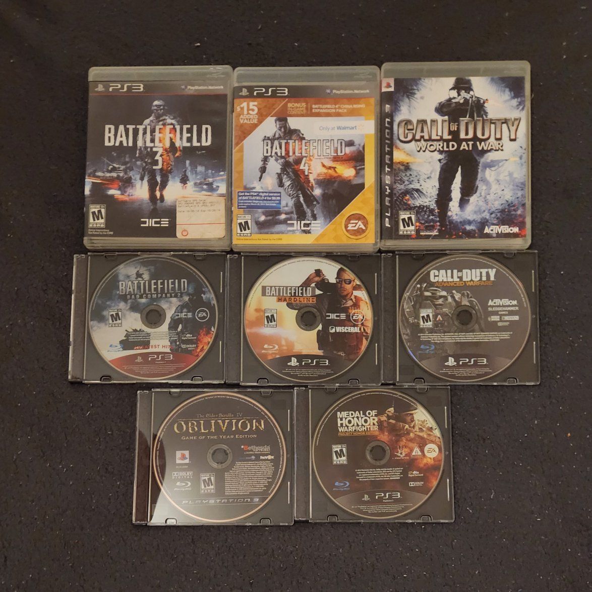 Lot of 8 Playstation 3 Games ps3