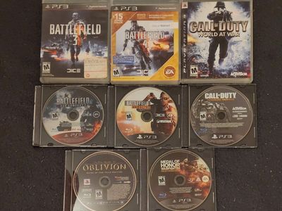 Lot of 8 Playstation 3 Games ps3