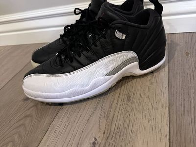 Jordan 12 Golf Shoes Playoffs