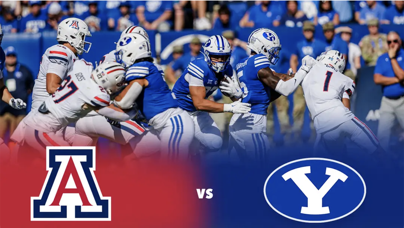 BYU Football vs Arizona – 1 ticket | September 12 at 1:30pm | Section 136, Row 35, Seat 18