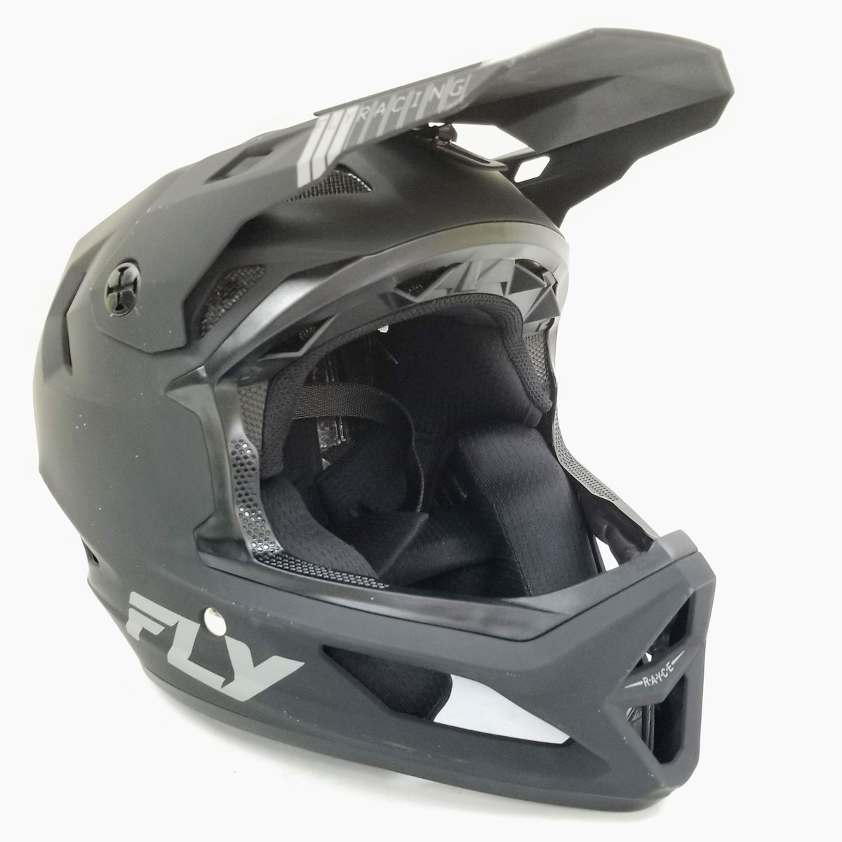 Fly Racing Youth Rayce Bicycle Helmet Matte Black Youth-Small (73-3613YS-L-R2-S2)