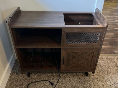 Record Console Cabinet