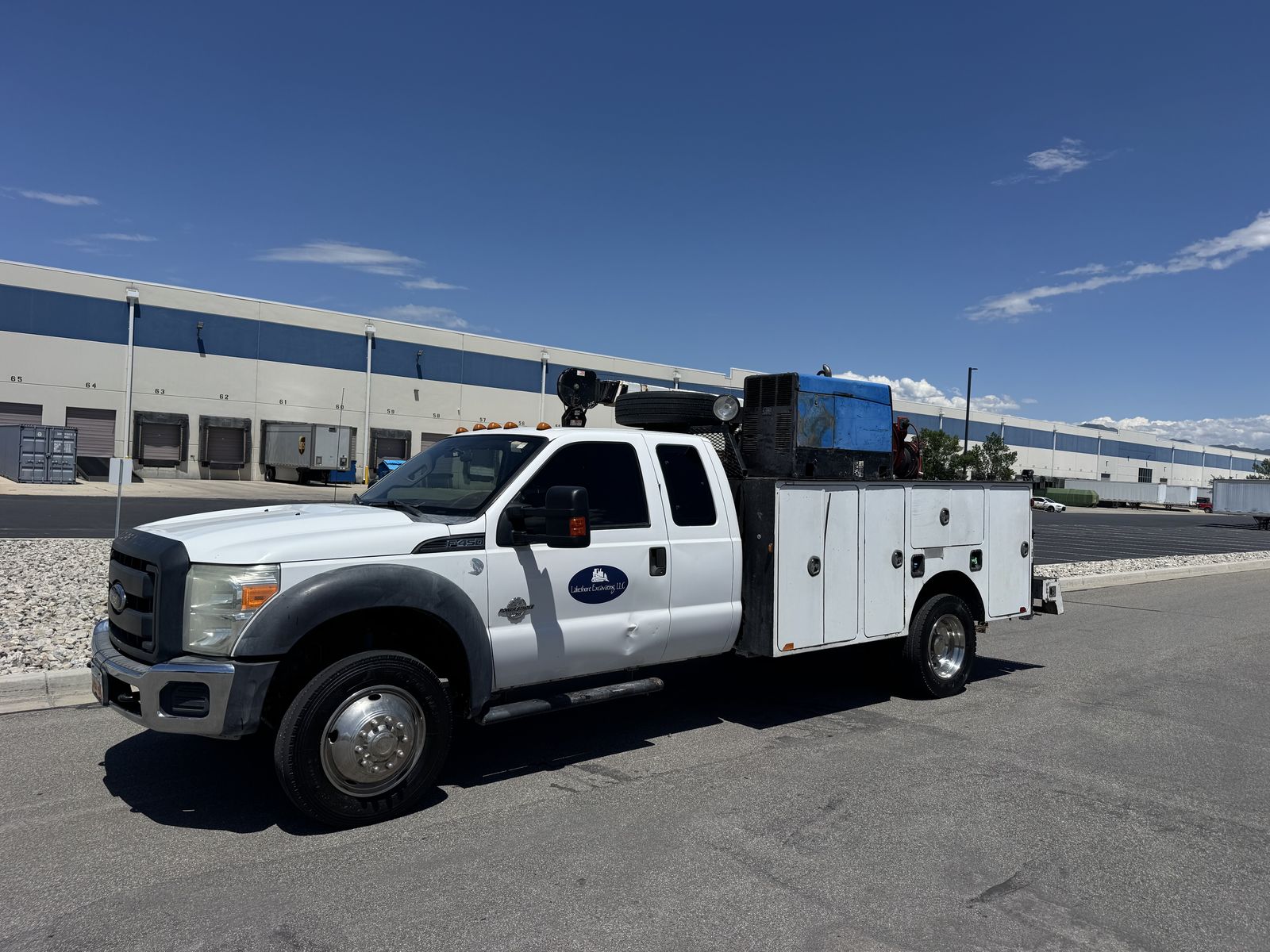 2012 Ford F450 4X4 Mechanics Truck