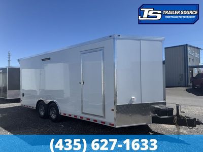 8.5x20 Haulmark Grizzly HD Contractor Edition Enclosed Cargo Trailer - 7'6" Interior - 12K GVWR - 12" Cross Member Upgrade,