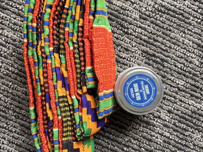 Drum Nerd EUCATAPE for Hand Drummin' Kente Cloth Style Strap