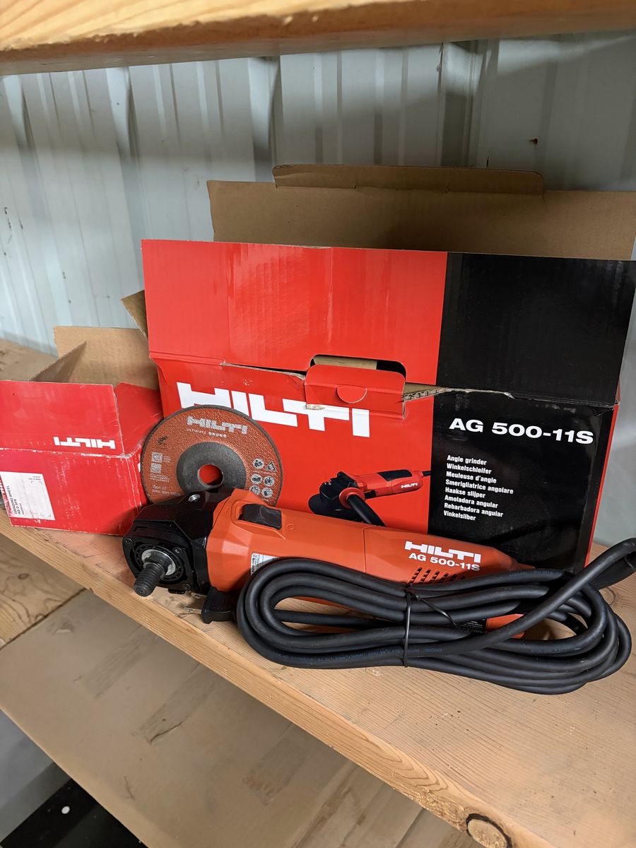 Hilti Angle Grinder NEW AG 500-11S