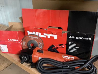 Hilti Angle Grinder NEW AG 500-11S