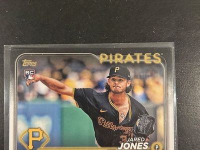 RARE GOLDEN MIRROR SSP JARED JONES ROOKIE CARD