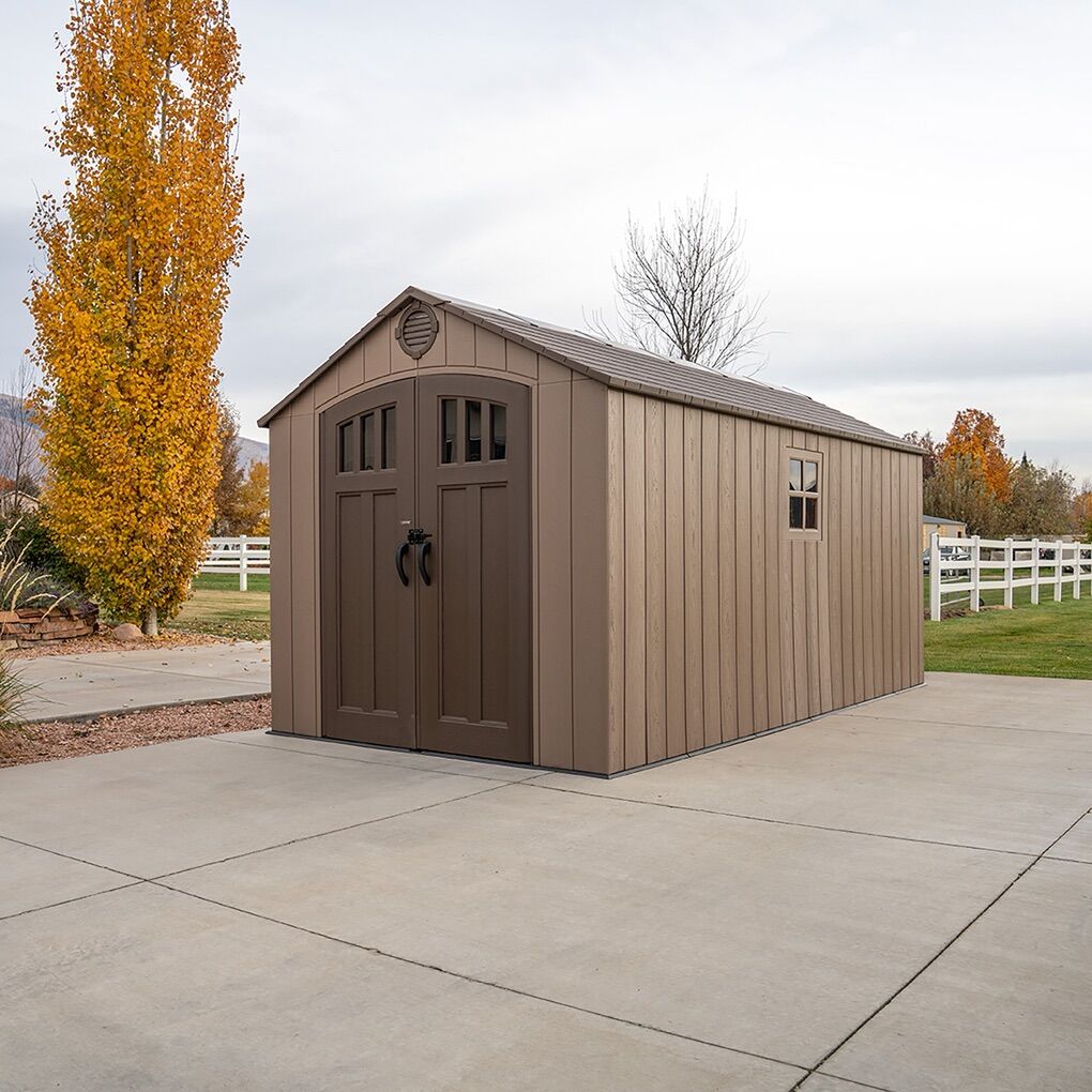 Lifetime 8x15 Outdoor Storage Shed