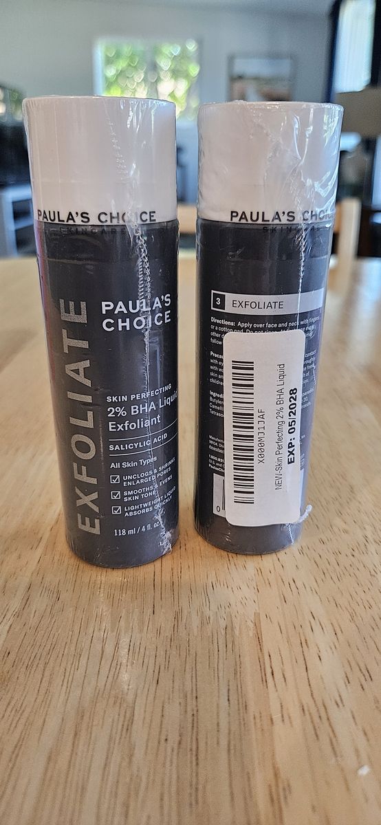 New- Paula's Choice exfoliating toner