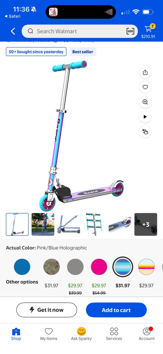 Razor Holographic 2-Wheel Scooter