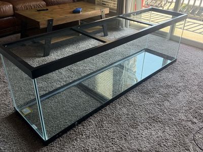 Large Aquarium Tank - 72.5" L x 18.5" W x 23" H