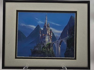 The Disney Commemorative Lithograph Framed Wall Art please read entire description