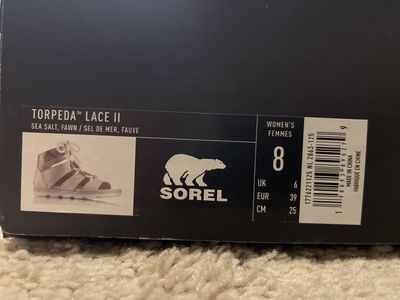 Sorel torpeda Lace 2 Sandal Size 8
