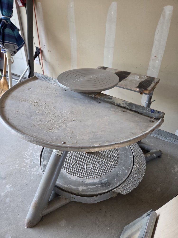 Lockerbie Model K Heavy Duty Kickwheel Pottery Wheel