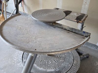 Lockerbie Model K Heavy Duty Kickwheel Pottery Wheel
