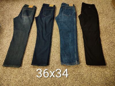 Men's Insulated Jeans 36x34