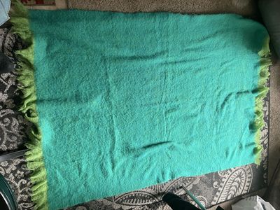 Linens and more mohair throw 6’x 4.5’