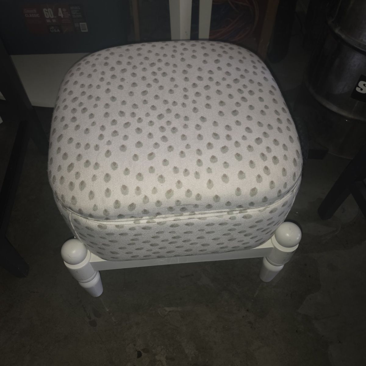 3 matching storage ottomans 36 bucks OBO