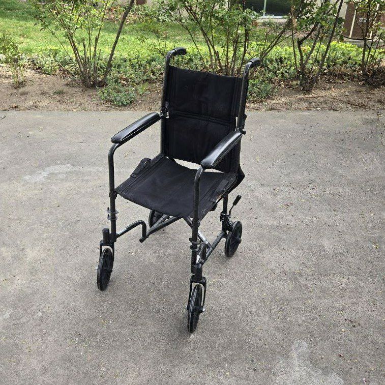 Drive Medical Adult Folding Transport Wheelchair