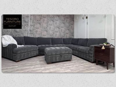 THOMASVILLE MERRAN SECTIONAL WITH EXTRA STORAGE