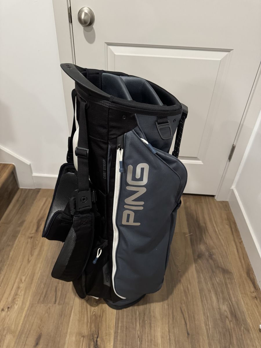 Ping Hoofer Lite Golf Stand Bag Navy Black White