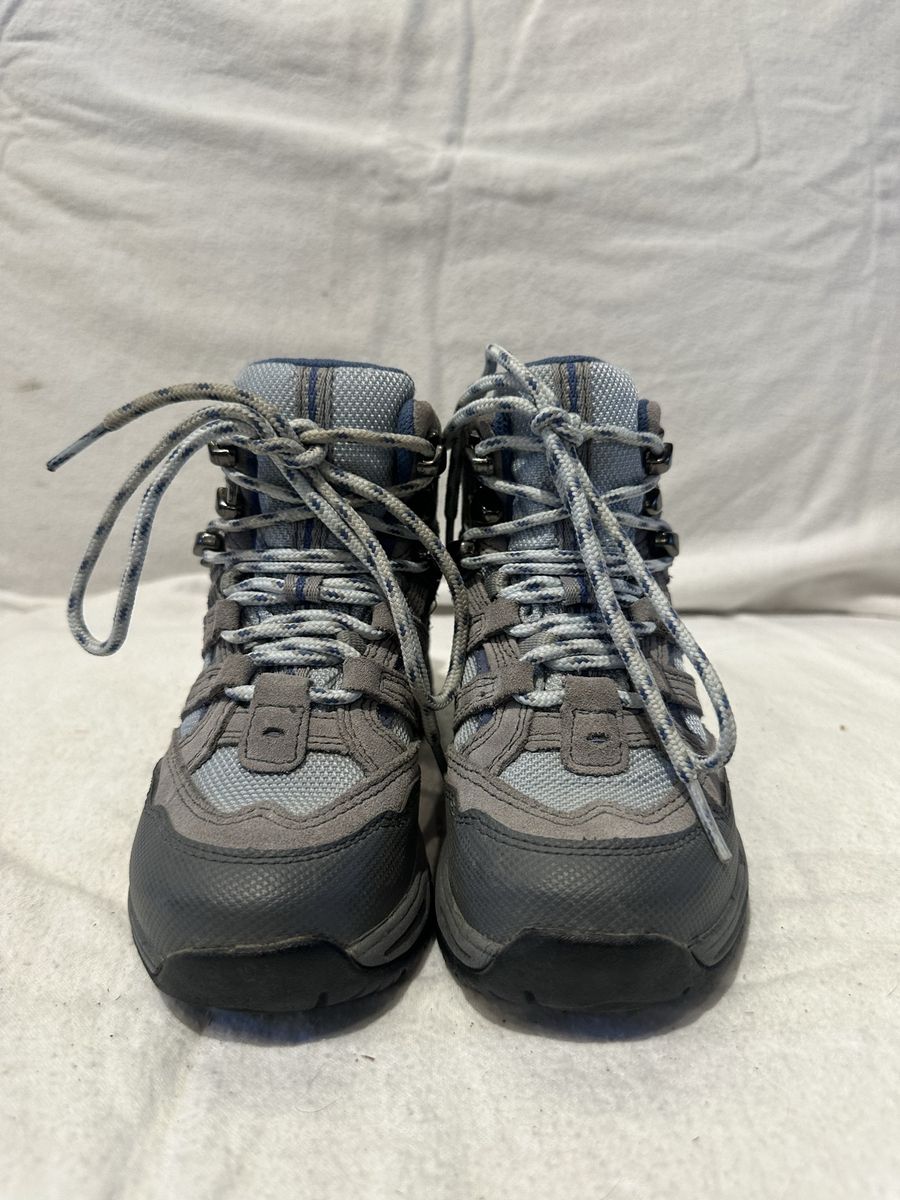 LLBean toddler size 10, like new gray/beige WP mid hiking boots