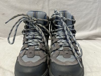 LLBean toddler size 10, like new gray/beige WP mid hiking boots