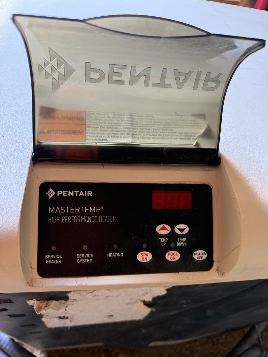 Pentair MasterTemp 400HD High Performance Pool/Spa Heater - Used