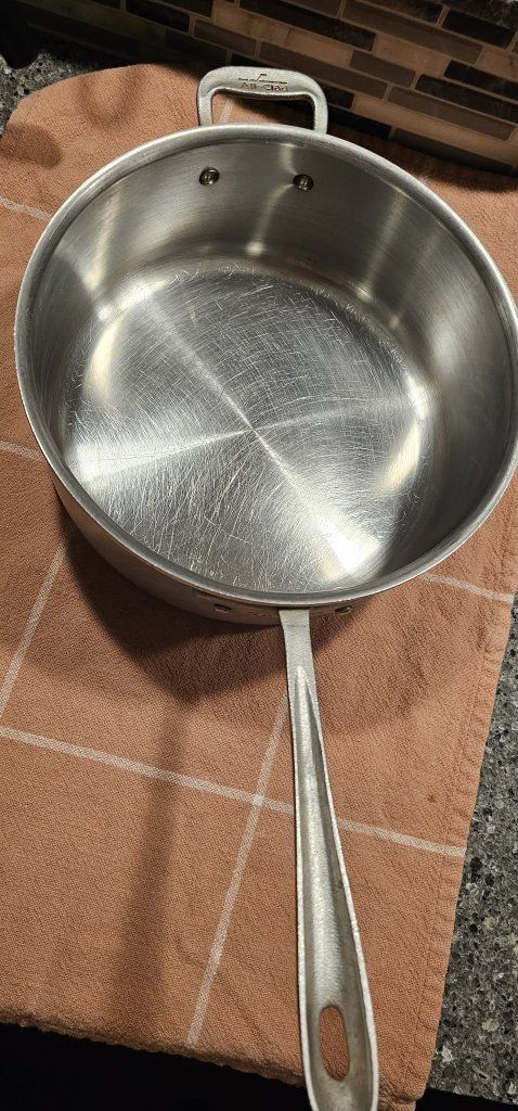 Vintage All Clad Master chef saute pan 6qt