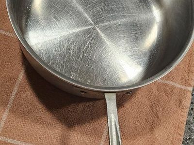 Vintage All Clad Master chef saute pan 6qt